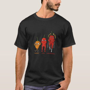 Habanero Chilli Ghost Chilli Carolina Reaper T-Shirt