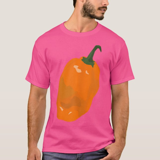 Habanero Orange Pepper T-Shirt (Front)