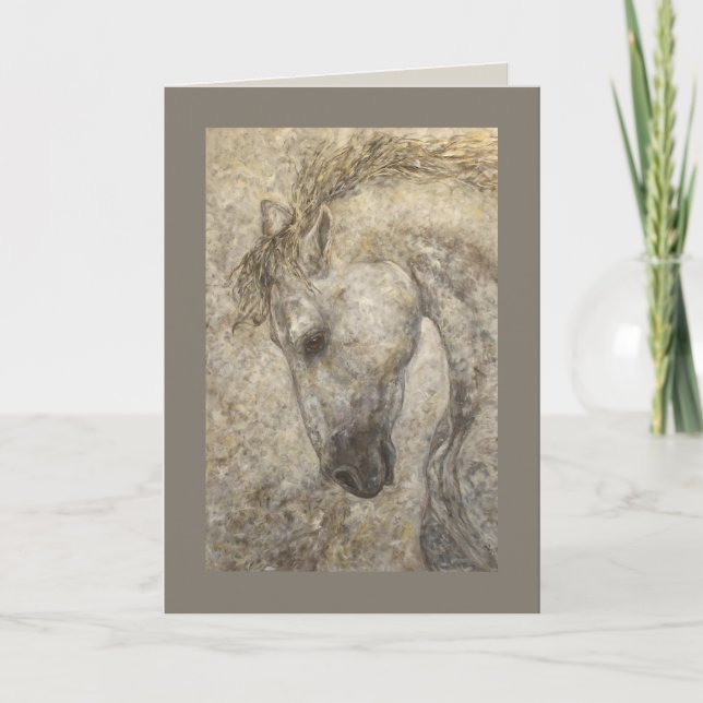 Habano the Andalusian horse card (Front)