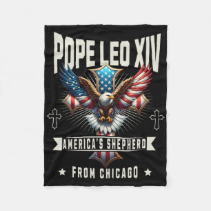 Habemus Papam 2025 Vatican Election Leo Xiv From C Fleece Blanket