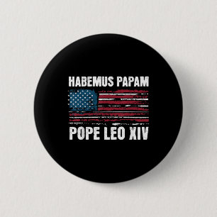 Habemus Papam, We Have A Pope 2025, Vatican Leo Xi 6 Cm Round Badge