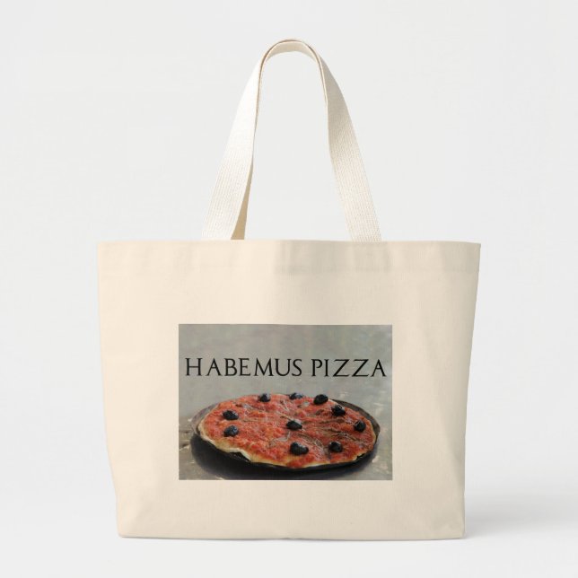 Habemus Pizza Tote Bag (Front)