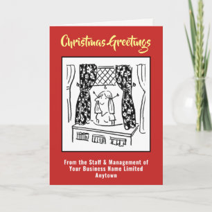 Haberdashery or Soft Furnishings Christmas Card
