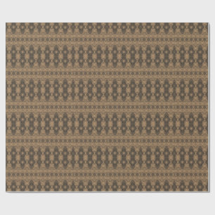 Habesha Tibeb Geometric Pattern Wrapping Paper