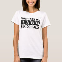 Habibi Arabic Lebanese Word My Love Periodic Table