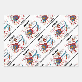Habit A Form Of Neurological Implementation Neuron Wrapping Paper Sheet
