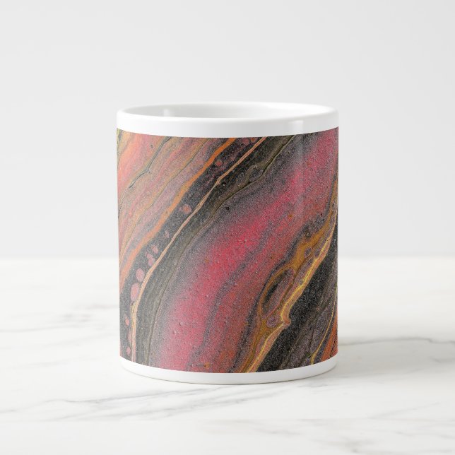 Habit of Lovin 3 Unique Abstract Mug (Front)