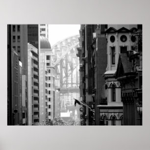 Habour Bridge View 1b Poster