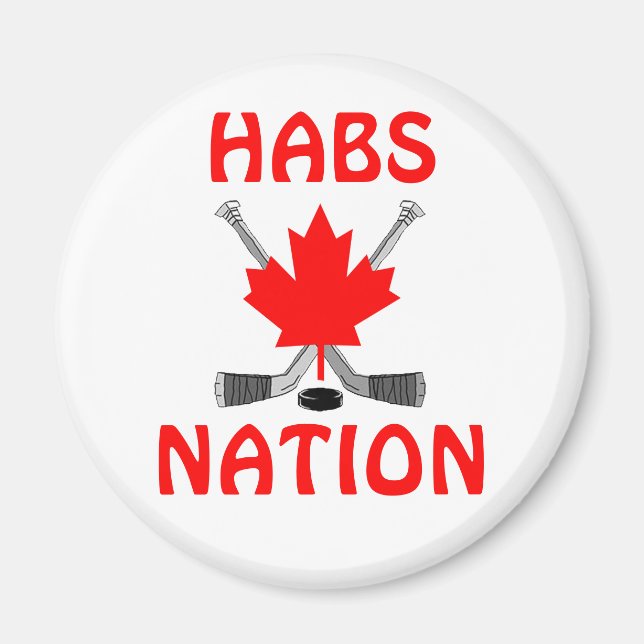 HABS NATION MAGNET (Front)