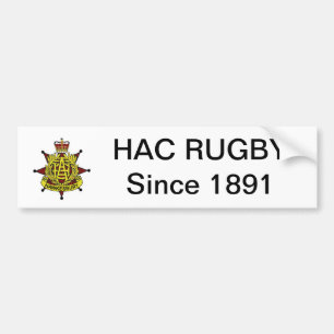 HAC Rugby Bumper Sticker