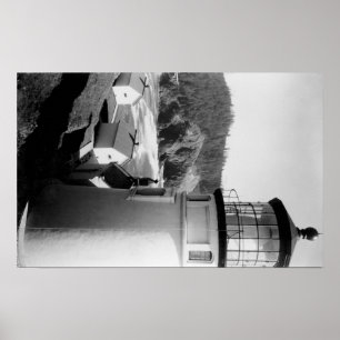 Hacenta Head Lighthouse PhotographCoast Poster