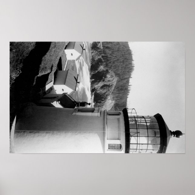 Hacenta Head Lighthouse PhotographCoast Poster (Front)
