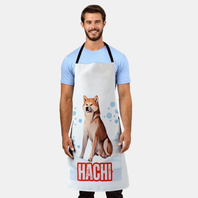 HACHIKO APRON (Worn)