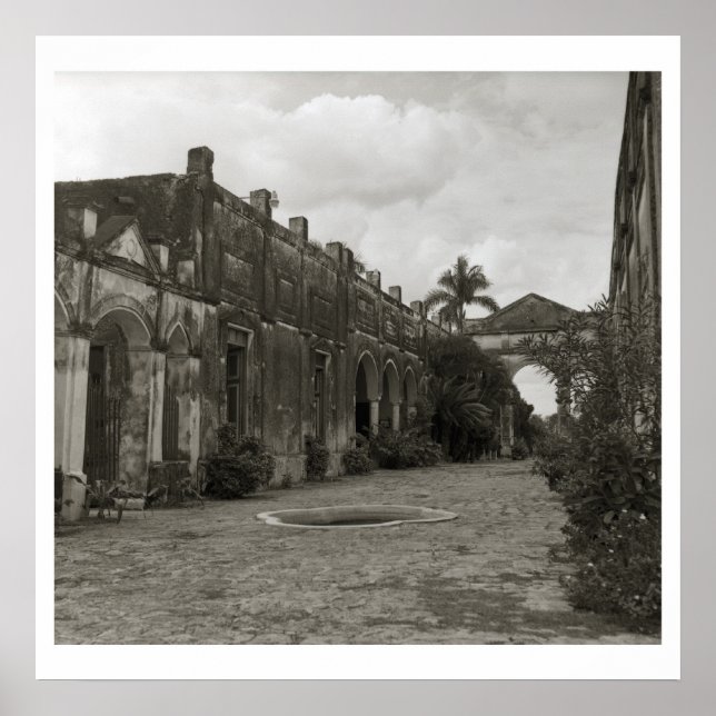 Hacienda Yaxcopoil, Merida, Yucatan, Mexico Poster (Front)