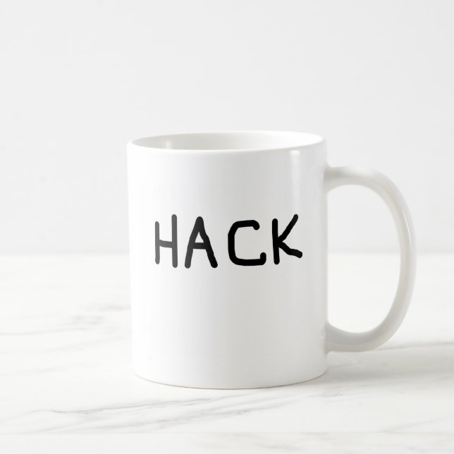 hack  basic logo coffee mug (Right)