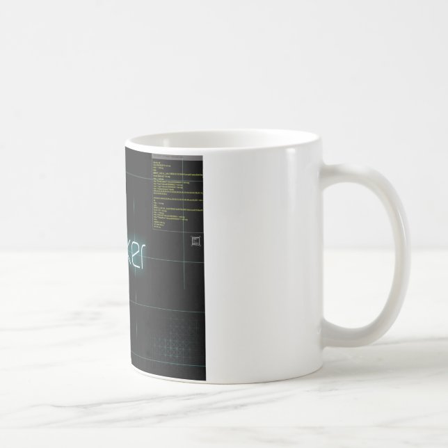 Hack T-Shirt Coffee Mug (Right)