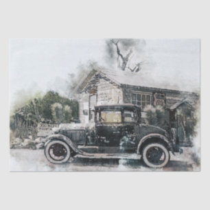Hackberry General Store Route 66 Arizona Tissue Paper