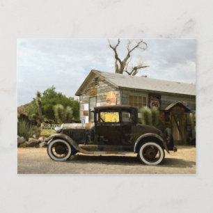 Hackberry General Store Route 66 Postcard