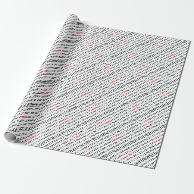 Hacked Code Wrapping Paper (Unrolled)