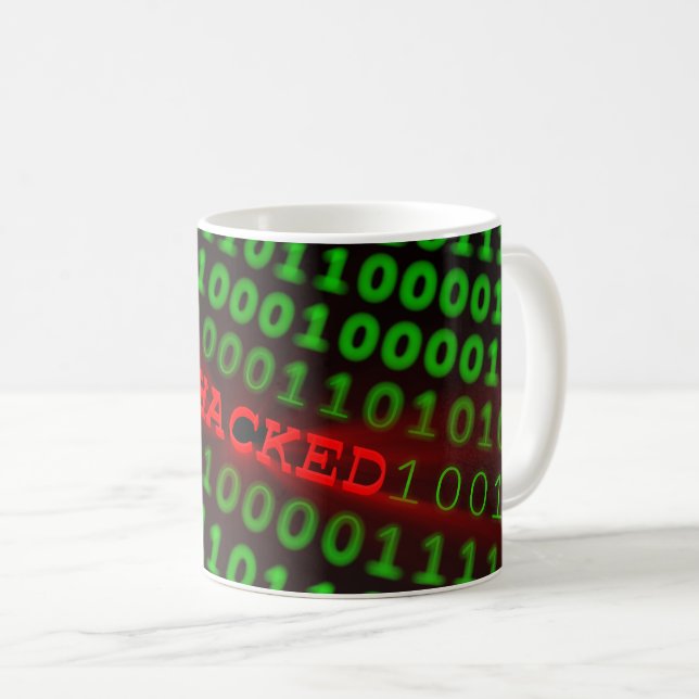 Hacked Coffee Mug (Front Right)