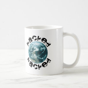 Hacked Planet Earth Coffee Mug