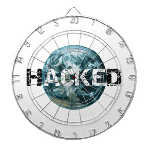 Hacked Planet Earth Dartboard