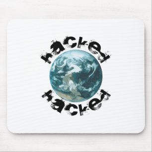 Hacked Planet Earth Mouse Mat