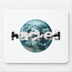 Hacked Planet Earth Mouse Mat