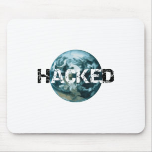 Hacked Planet Earth Mouse Mat