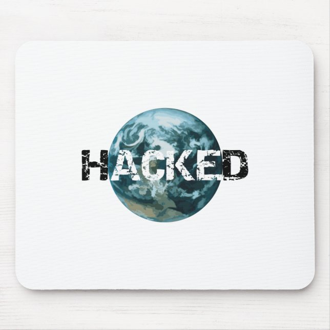 Hacked Planet Earth Mouse Mat (Front)
