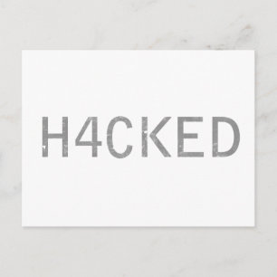 hacked postcard