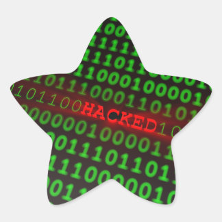 Hacked Star Sticker