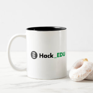 HackEDU Dark Two-Tone Coffee Mug