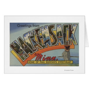 Hackensack, Minnesota - Large Letter Scenes