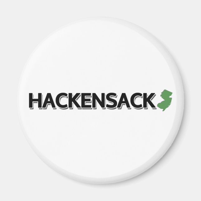 Hackensack, New Jersey Magnet (Front)