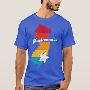 Hackensack New Jersey Vintage Distressed Souvenir  T-Shirt