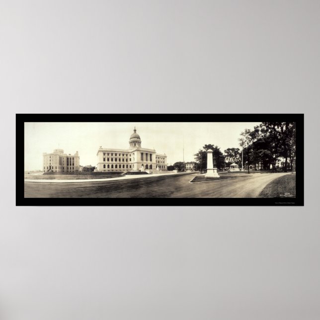 Hackensack, NJ Court Photo 1913 Poster (Front)