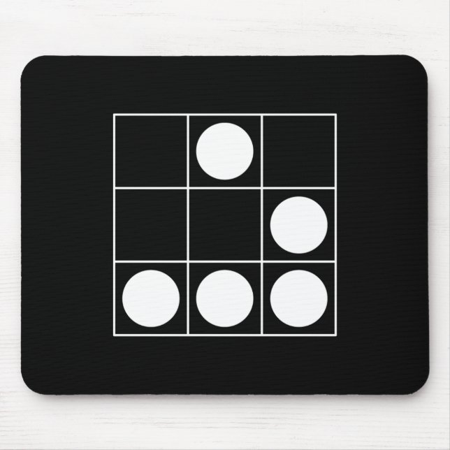 Hacker Emblem Mouse Mat (Front)