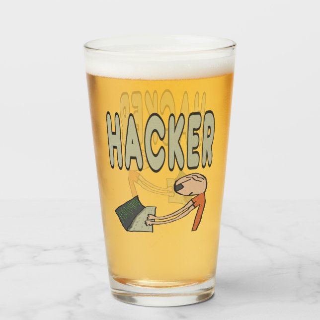 Hacker Glass (Front Filled)