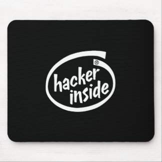 Hacker Inside Mouse Mat