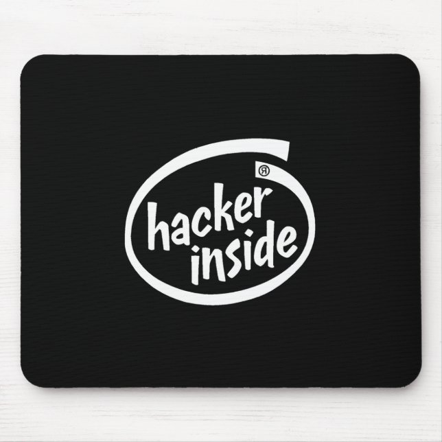 Hacker Inside Mouse Mat (Front)