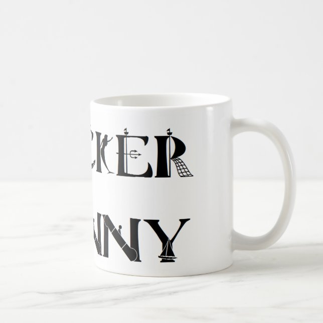 hacker johnny coffee mug (Right)