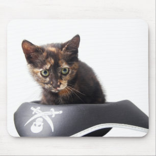 Hacker Kitten Mouse Mat