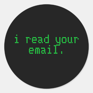 Hacker Laptop Sticker - Email