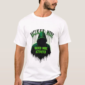 Hacker Mode Activated | Cyberpunk Style T-Shirt