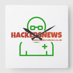 Hackers News Clock With Our Website