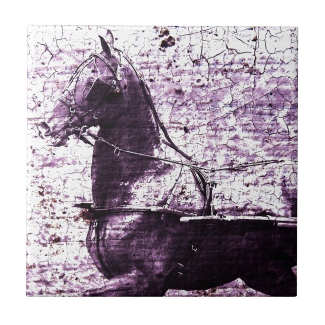 Hackey Crackle Digital Art Tile (Front)