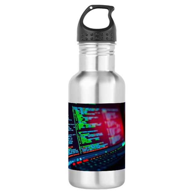 Hacking 532 Ml Water Bottle (Front)