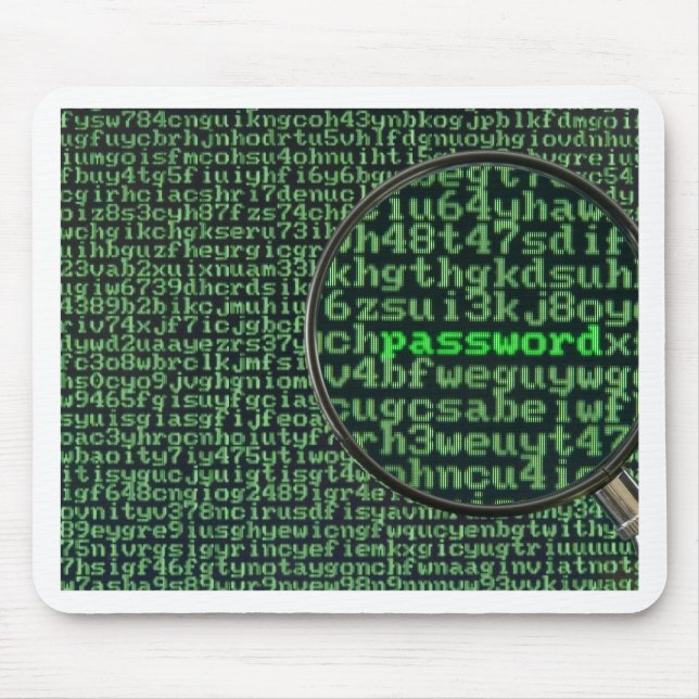 Hacking for password mouse mat (Front)