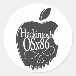 Hackintosh OSx86 Logo 3D Sticker